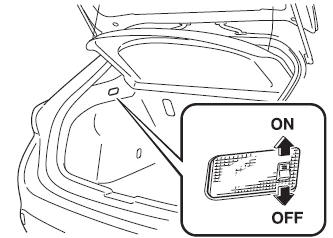 Mazda 3. Luggage Compartment Lights