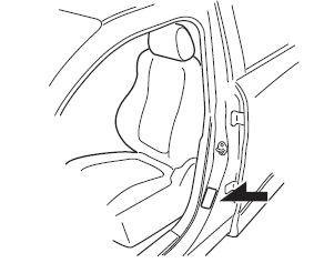 Mazda 3. Motor Vehicle Safety Standard Label