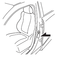 Mazda 3. Tire Pressure Label