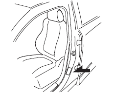 Mazda 3. Tire Pressure Label