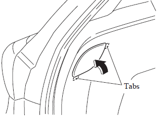 Mazda 3. Rear turn signal lights, Brake lights/ Taillights/Rear side-marker lights (Bulb type)