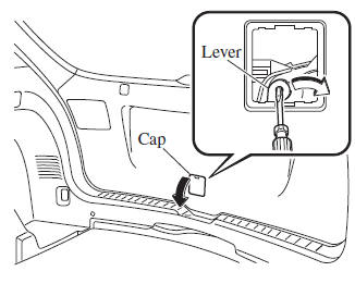 Mazda 3. When Liftgate/Trunk Lid Cannot be Opened