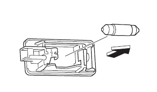 Mazda 3. Luggage compartment light