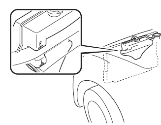 Mazda 3. Inspecting Coolant Level