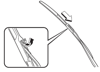 Mazda 3. Replacing Windshield Wiper Blades