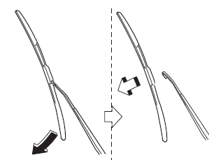 Mazda 3. Replacing Windshield Wiper Blades