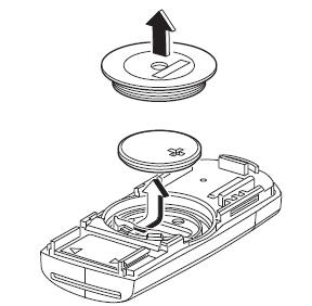 Mazda 3. Replacing the key battery