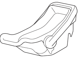 Mazda 3. Infant seat