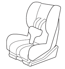 Mazda 3. Child seat