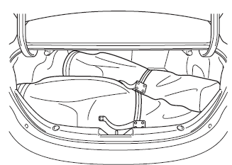 Mazda 3. Loading golf bags