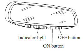 Mazda 3. Auto-dimming mirror