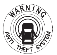 Mazda 3. Theft-Deterrent Labels