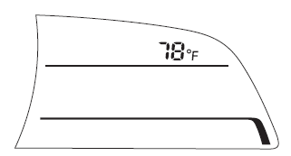 Mazda 3. Outside Temperature Display