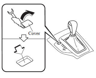 Mazda 3. Shift-Lock Override