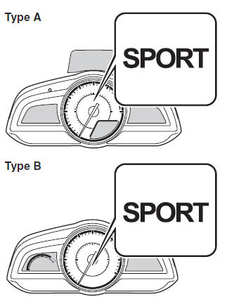 Mazda 3. SPORT Mode Indicator Light