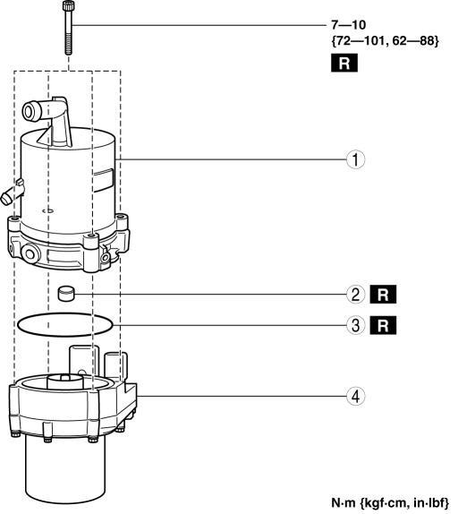 Mazda 3 Service Manual - Electric Power Steering Oil Pump Component
