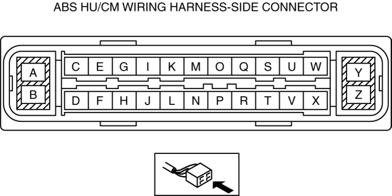 Manual Abs Hu Cm Inspection Sensors, Mazda 3 Wiring Harness Diagram