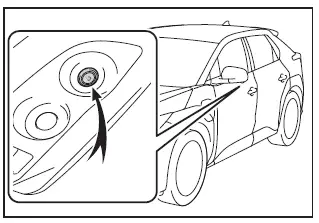 Subaru Solterra side cameras for parking assistance