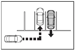 Subaru Solterra RCTA detection affected by moving environmental objects