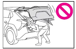 Subaru Solterra back door fully open position and safe cargo access