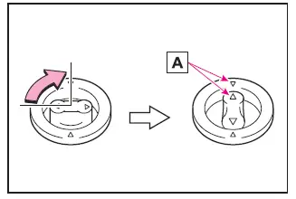 Subaru Solterra floor mat securing process with locking clips