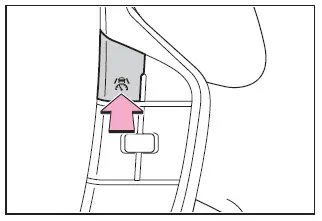 Subaru Solterra cruise control set speed confirmation display