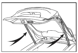 Subaru Solterra back door spindle mechanism and protection guidelines