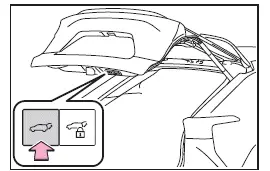 Subaru Solterra reset back door opening height to default position