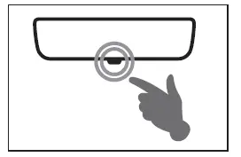 Subaru Solterra digital mirror system malfunction warning indicator
