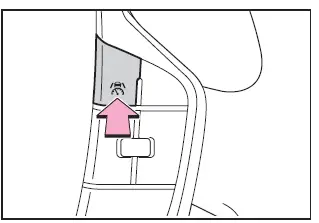 Subaru Solterra cruise control set speed confirmation display