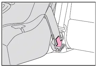 Subaru Solterra removing child restraint system safely