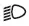 Subaru Solterra headlight activation symbol