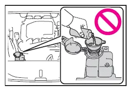Subaru Solterra overheating warning displayed on dashboard with cooling system alert