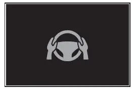 Subaru Solterra hands off steering wheel warning for lane change assist