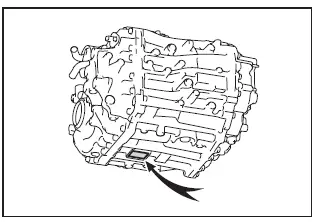 Subaru Solterra rear electric motor identification marking location