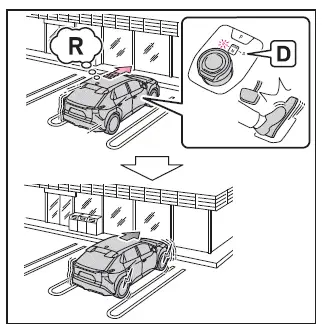 Subaru Solterra unintended movement caused by wrong shift position