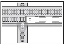Subaru Solterra PCS reacting to objects moving above or below road level