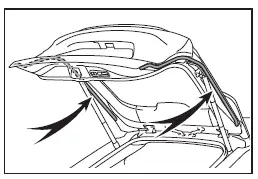 Subaru Solterra jam protection sensor zones on power back door edges