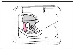 Subaru Solterra internal back door panel screw removal process
