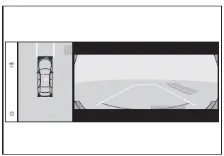 Subaru Solterra perpendicular exit assist in operation
