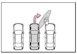 Subaru Solterra obstacle detection preventing exit