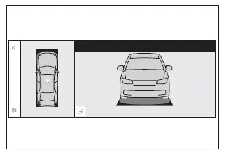Subaru Solterra completed parking visualization