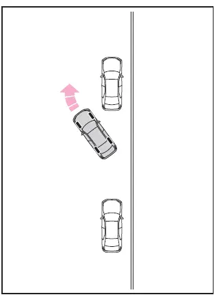 Subaru Solterra parallel exit completion position