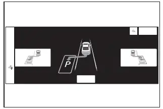 Subaru Solterra parallel parking direction selection