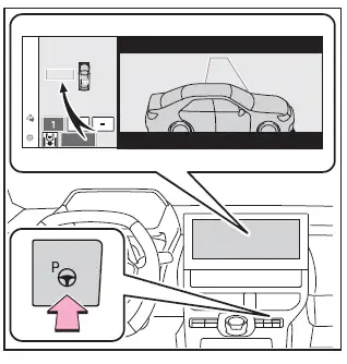 Subaru Solterra mode selection screen