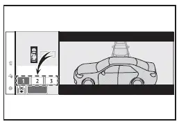Subaru Solterra multiple parking space selection