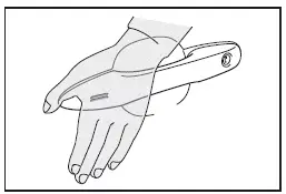 Subaru Solterra door handle lock sensor touch area demonstration