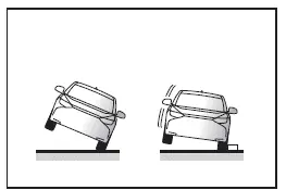 Subaru Solterra tilt or curb impact scenario activating curtain airbags