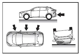 Subaru Solterra collision scenarios where front airbags may not deploy