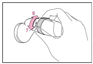 Subaru Solterra rain sensor sensitivity adjustment ring